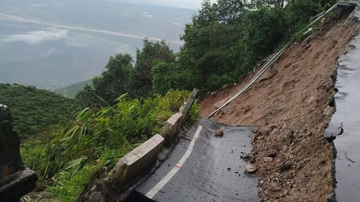 फॉल्ट लाइन कमजोर इसलिए दार्जिलिंग और सिक्किम में सेवाएं बाधित, पहाड़ तबाह