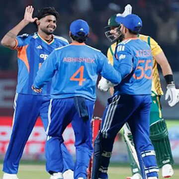 धर्मशाला में भारत ने दक्षिण अफ्रीका पर दर्ज की शानदार जीत, सीरिज में मिली 2-1 की बढ़त