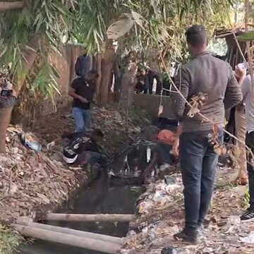 बैरकपुर में प्रशासनिक भवन के सामने नाले से युवक का शव बरामद