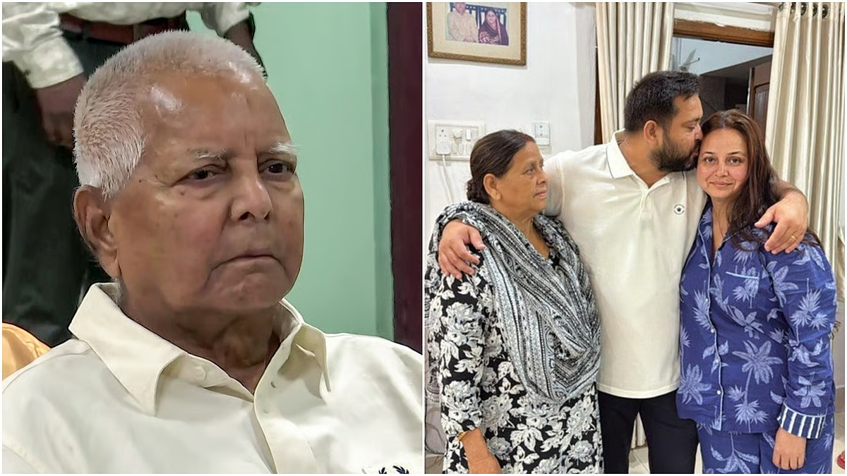 बेटी रोहिणी ने भाई तेजस्वी के खिलाफ खोला मोर्चा, पारिवारिक उथल-पुथल पर पहली बार बोले लालू