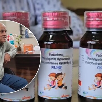 कॉफ सिरप कांड में आरोपी डॉक्टर की पत्नी भी गिरफ्तार