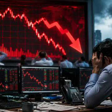 तेल की आग और विदेशी बिकवाली से टूटा बाजार, सेंसेक्स-निफ्टी में मचा हाहाकार