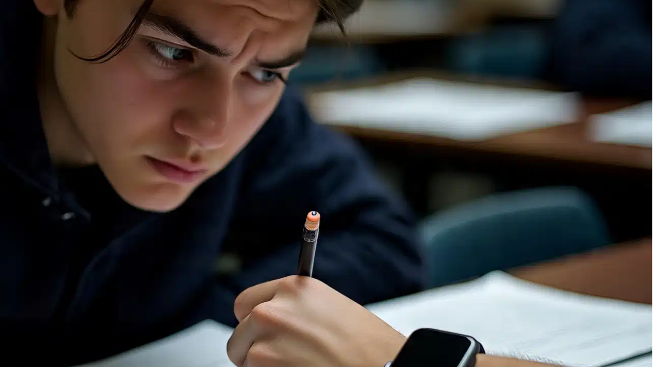 परीक्षा के दौरान स्मार्टवॉच और AI टूल से नकल करते दो विश्वविद्यालय छात्र पकड़े गए