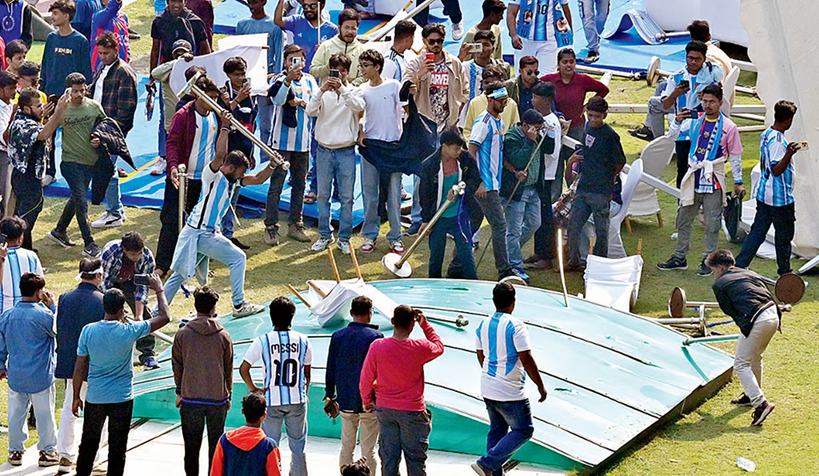 युवा भारती स्टेडियम को लगभग दो करोड़ रुपये का नुकसान, ईडन में विश्व कप सेमीफाइनल पर भी संशय