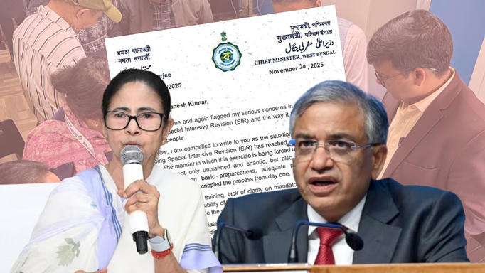 चुनाव आयोग को पत्र लिखकर ममता बनर्जी ने SIR प्रक्रिया को क्यों 'अनियोजित व जबरदस्ती का अभियान' कहा?