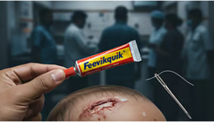 डॉक्टर नहीं, 'डॉक्टर फेविक्विक'! सिलाई के बजाय 5 रुपये के गोंद से जोड़ा बच्चे का फटा सिर