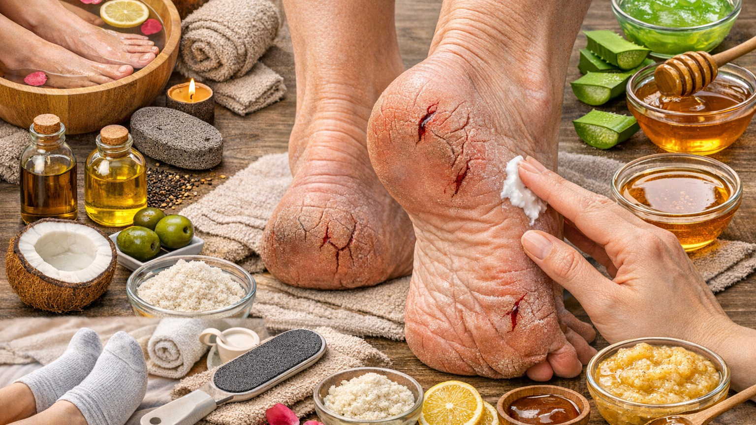 एड़ी फटने का घरेलू उपचार: घर पर ही पाएं राहत