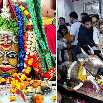 मां के जन्मदिन पर उज्जैन में महाकाल के दर्शन करने पहुंची 'धुरंधर' फेम सारा अर्जुन