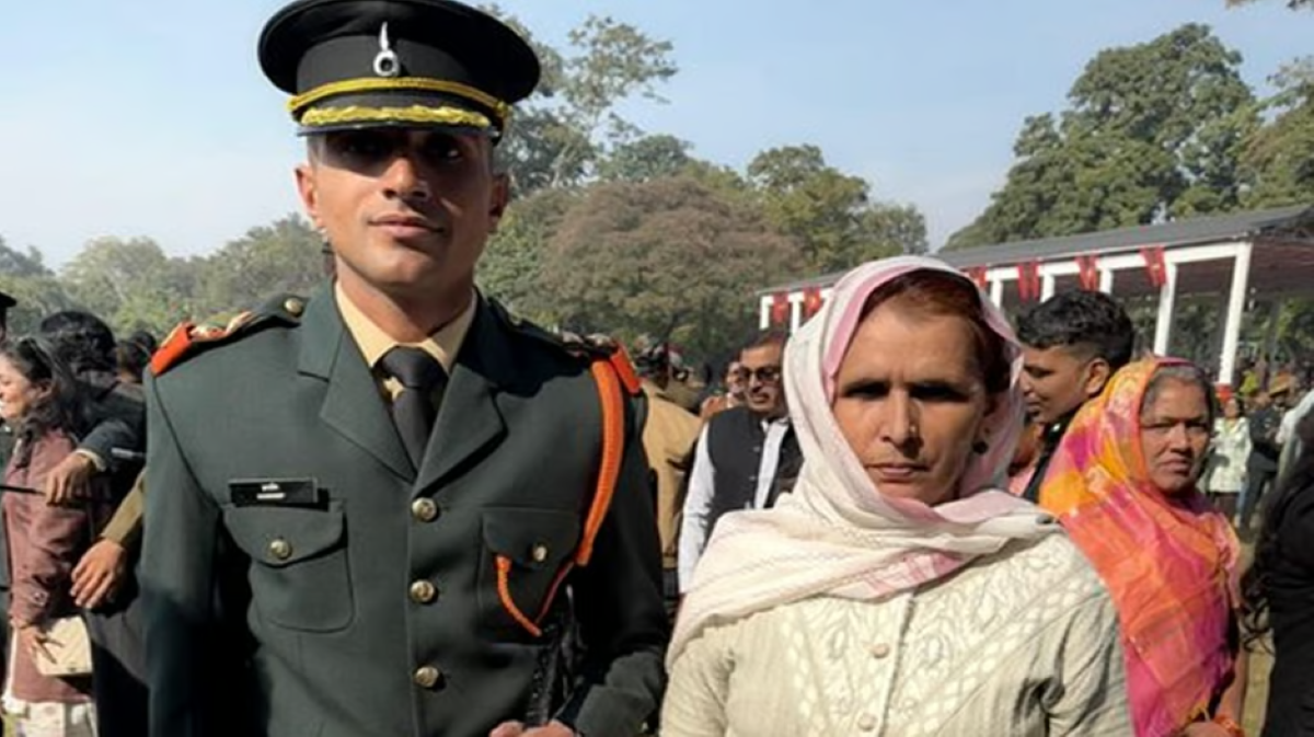 कृषि मजदूरी करने वाले हरदीप गिल ने भारतीय सेना में लेफ्टिनेंट बन मां को किया गौरवान्वित