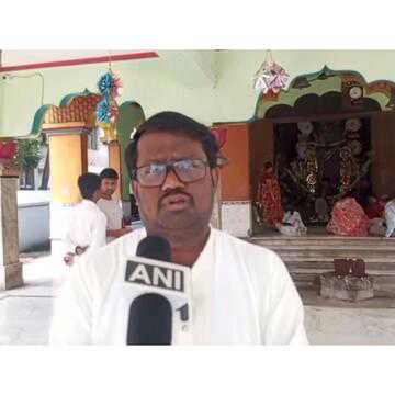 मतगणना से पहले बीजेपी उम्मीदवार सीतल कपाट विशालाक्षी मंदिर में आशीर्वाद लेने गए