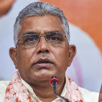 लंबे अर्से बाद BJP के प्रदेश ऑफिस में पहुंचे दिलीप घोष, सुनाए अपनी सफलता के किस्से