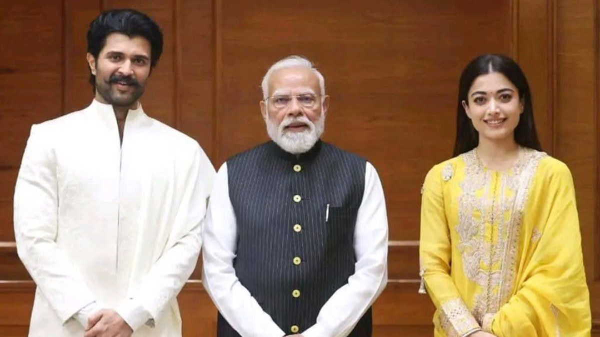 शादी के बाद रश्मिका मंदाना का नया लुक वायरल, नरेंद्र मोदी संग फोटो सुर्खियों में, Video