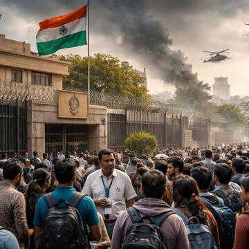 ट्रंप की चेतावनी के बाद ईरान से 1,862 से भारतीय सुरक्षित निकाले गए,  तेहरान भारतीय दूतावास ने जारी की एडवाइजरी