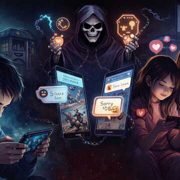 ऑनलाइन गेमिंग की लत बनी जानलेवा: गाजियाबाद में तीन बहनों और भोपाल में 14 वर्षीय किशोर की मौत