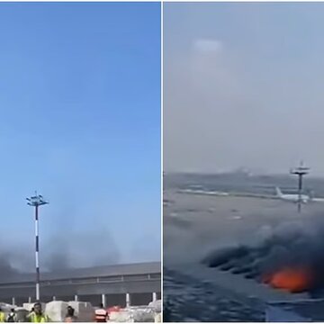 ढाका शाह जलाल अंतरराष्ट्रीय हवाई अड्डे पर आग लगी, उड़ान सेवा अस्थायी रूप से निलंबित