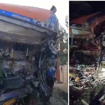 जयपुर–बीकानेर हाईवे पर भीषण हादसा: बस–ट्रक की टक्कर में 3 की मौत, 28 घायल