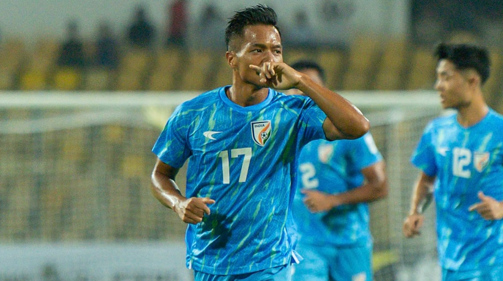 एशियाई कप में भारत की उम्मीदें लगभग खत्म, बढ़त के बावजूद घरेलू मैदान में सिंगापुर से मिली हार