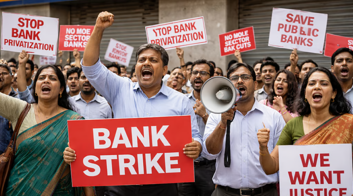 क्या आज आपके बैंक की शाखा खुली रहेगी? किन-किन सेक्टरों में हड़ताल का आह्वान किया गया है?