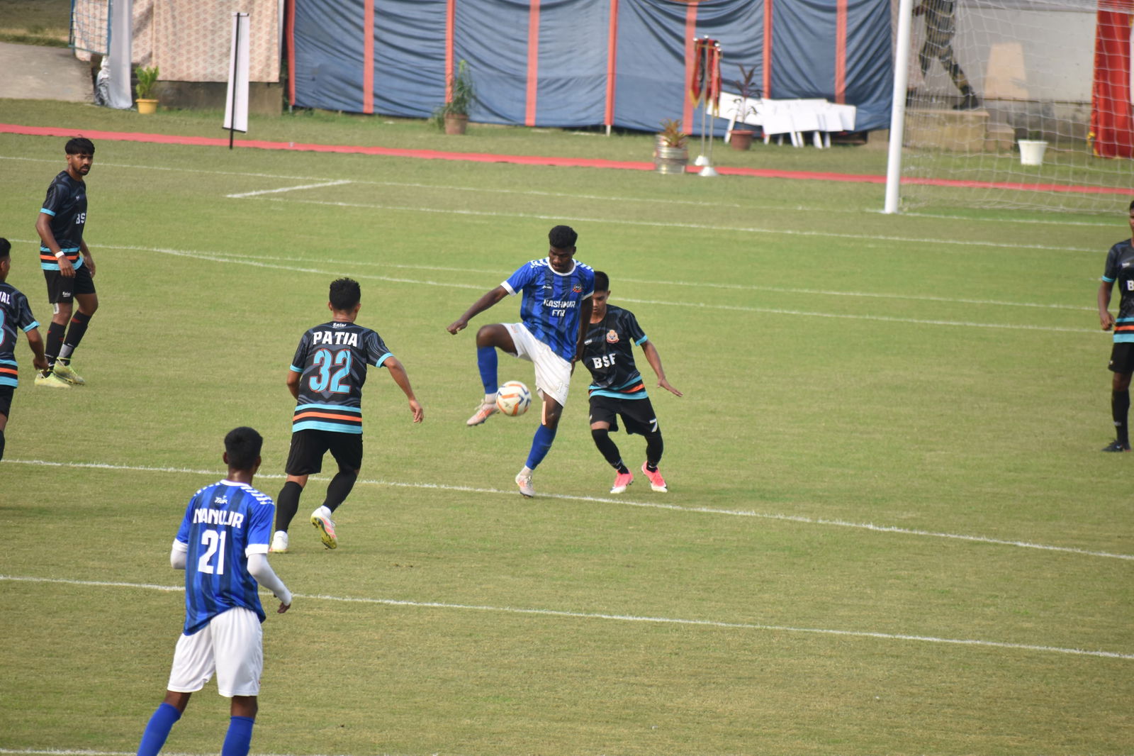 बीएसएफ की 48वीं इंटर फ्रंटियर फुटबॉल प्रतियोगिता का शुभारंभ