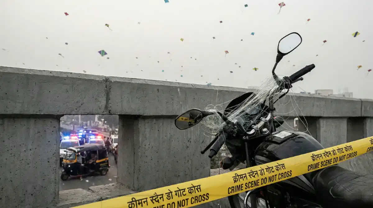 पतंग की डोर में उलझकर पूरे परिवार की मौत! मकर संक्रांति की खुशी मातम में बदल गई