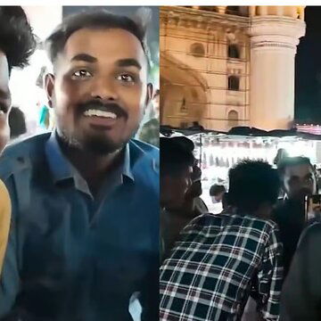 चारमीनार के पास विदेशी महिला का उत्पीड़न, वीडियो देखकर कार्रवाई कर रही है पुलिस