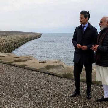 समुद्र के बीच बना डच इंजीनियरिंग का चमत्कार, अफ्सलाउटडाइक बांध देखने पहुंचे प्रधानमंत्री मोदी