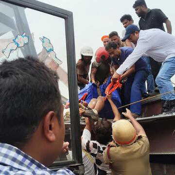 तारातला आपदा: निर्माणाधीन गोदाम ढहने के बाद सेना उतरी मैदान में, नबान्न में खोला गया कंट्रोल रूम