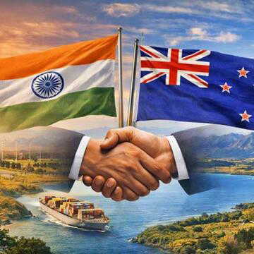 भारत – न्यूज़ीलैंड के बीच मुक्त व्यापार समझौते की तैयारी, 24 अप्रैल को हो सकता है हस्ताक्षर