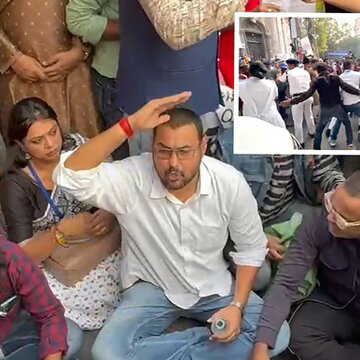 मृतकों के परिवारों को क्षतिपूर्ति देने की मांग पर CEO ऑफिस के सामने BLO का विरोध-प्रदर्शन