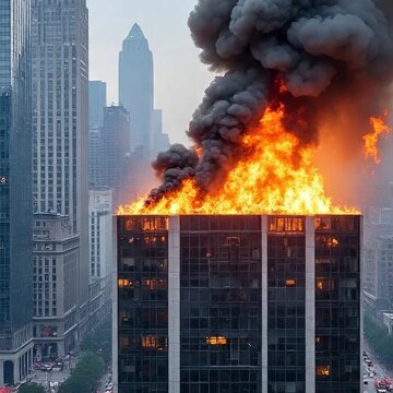 दुर्गा पूजा के समय कोलकाता के गेस्ट हाउस में लगी आग, नियंत्रण की कोशिशें जारी