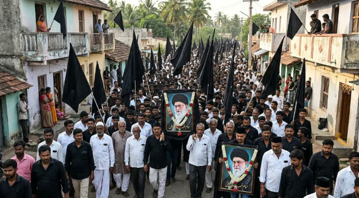 कर्नाटकः खामेनेई की मृत्यु से शोक में डूबा भारत का ‘मिनी ईरान’ अलीपुर, तीन दिन सब बंद, अतिरिक्त पुलिस तैनात
