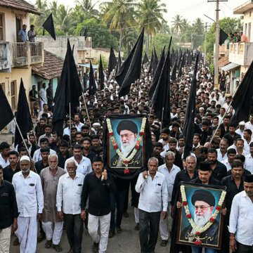 कर्नाटकः खामेनेई की मृत्यु से शोक में डूबा भारत का ‘मिनी ईरान’ अलीपुर, तीन दिन सब बंद, अतिरिक्त पुलिस तैनात