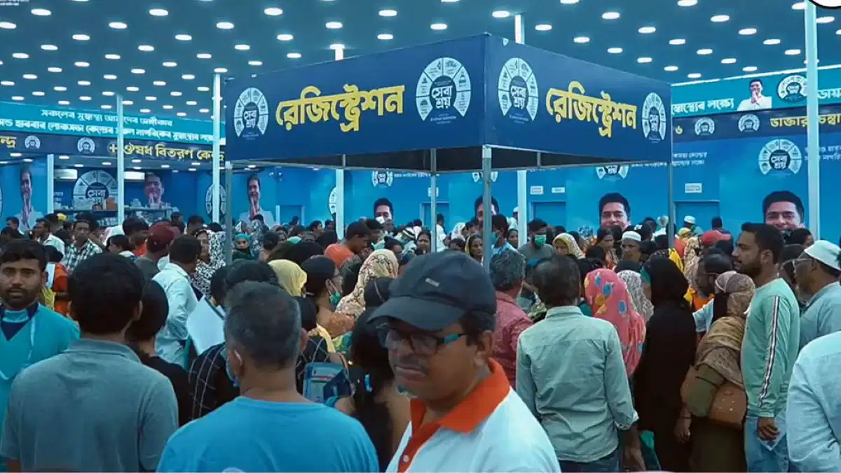 दमदम में सेवा आश्रय, कितने दिन चलेगा ? शिविर का आयोजन दमदम के मेलाबागान बैंक्वेट हॉल में किया गया है