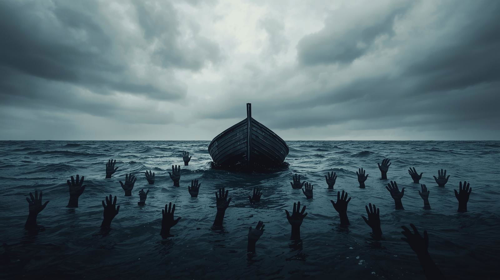 लीबिया के तट पर नाव डूबने से 42 प्रवासी मारे गए