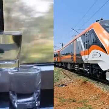 ट्रायल में 180 किलोमीटर प्रति घंटे की रफ्तार से दौड़ी वंदे भारत स्लीपर कोच, पानी की एक बूंद भी नहीं छलकी