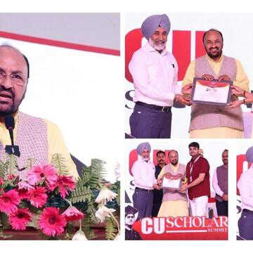 चंडीगढ़ विश्वविद्यालय यूपी में 1500 मेधावी छात्रों का भव्य सम्मान समारोह