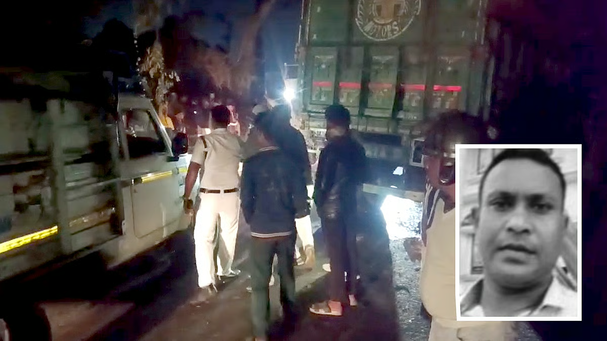 ट्रक ने बाइक को टक्कर मारी, सड़क हादसे में कोलकाता पुलिस के ASI की मौत