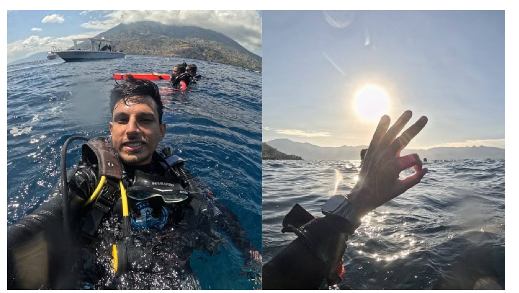 एप्पल वॉच ने मौत के मुंह से निकाला! स्कूबा डाइविंग करते समय बची युवक की जान