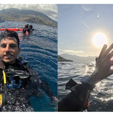 एप्पल वॉच ने मौत के मुंह से निकाला! स्कूबा डाइविंग करते समय बची युवक की जान