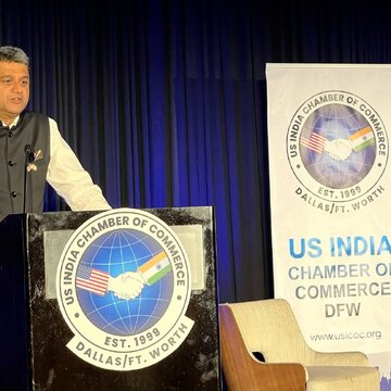 अमेरिका में भारत के राजदूत क्वात्रा ने यूएस-इंडिया चेम्बर ऑफ कॉमर्स इवेंट को संबोधित किया