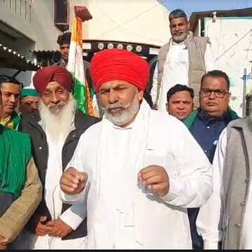 हनुमानगढ़ किसान आंदोलन में राकेश टिकैत की एंट्री, 17 दिसम्बर को फिर होगी महापंचायत