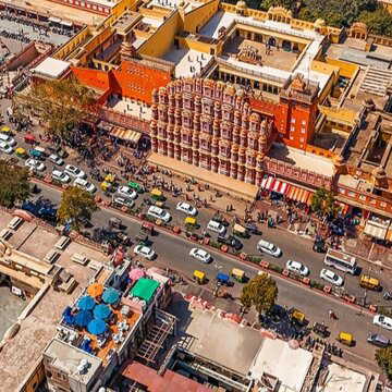 राजस्थान: पिंक सिटी में नए साल पर पर्यटकों की भारी भीड़, पर्यटन ने तोड़ा रिकॉर्ड