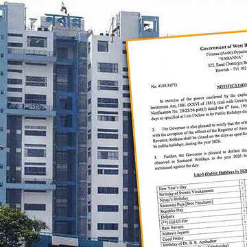 नवान्न ने 2026 की छुट्टियां घोषित कीं, पूजा में कितनी छुट्टियां मिलेंगी?