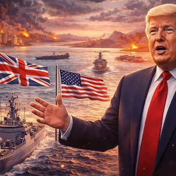 होर्मूज जलसंधि को खुला रखने के लिए ट्रंप ने की चीन व ब्रिटेन समेत मित्रदेशों से युद्धपोत भेजने की अपील