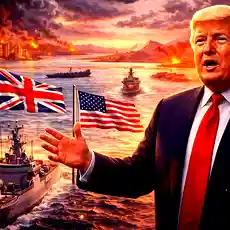 होर्मूज जलसंधि को खुला रखने के लिए ट्रंप ने की चीन व ब्रिटेन समेत मित्रदेशों से युद्धपोत भेजने की अपील