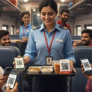 रेलवे की पहल: यात्रियों के खाने पर QR कोड, गुणवत्ता की गारंटी
