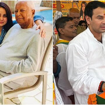 रोहिणी के साथ खड़े हुए लालू परिवार से निकाले गए तेज प्रताप यादव, कहा - बहन के साथ जो हुआ वह नहीं बर्दाश्त!