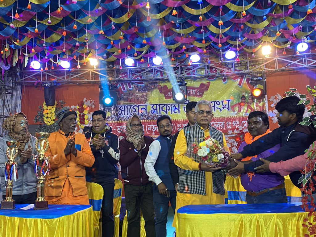 अमित शाह से मुलाकात के बाद दिलीप घोष सक्रिय, मिदनापुर में जनता के बीच लौटे नेता