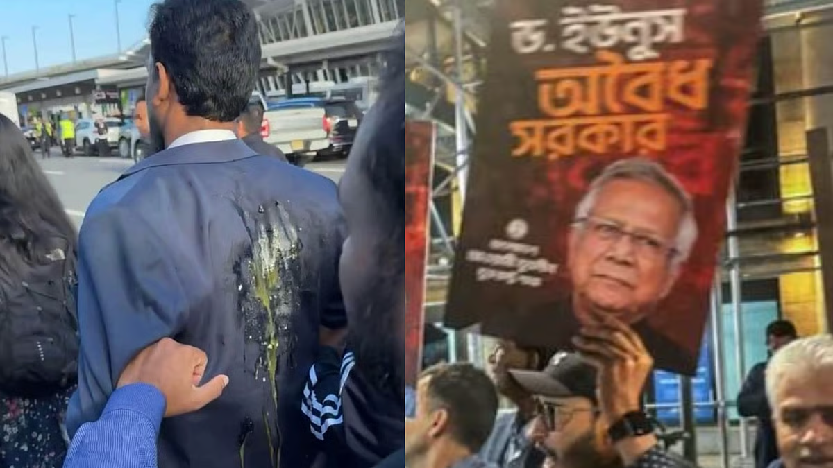 न्यूयॉर्क में यूनुस की यात्रा के दौरान अवामी लीग का विरोध, सहयोगी नेता बने निशाना