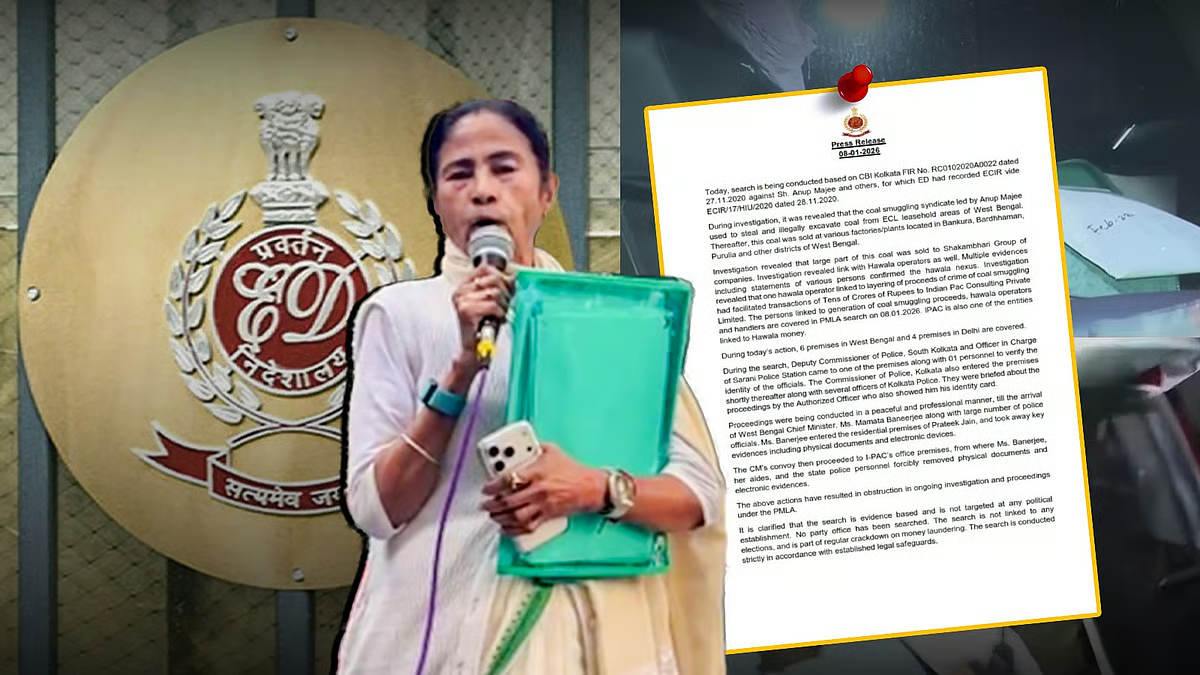 सुप्रीम कोर्ट में ED ने जताई चिंता, ‘ग्रीन फाइल’ और महत्वपूर्ण दस्तावेजों की सुरक्षा पर सवाल